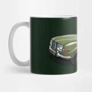 1971 Saab 96 saloon in verona green Mug